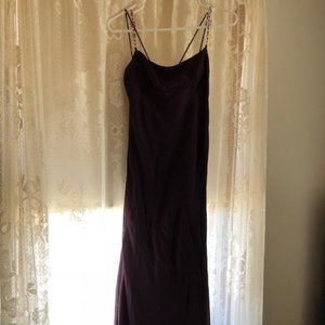 Zam Zam Purple Prom Dress with Butterfly Beads - Broken Zipper